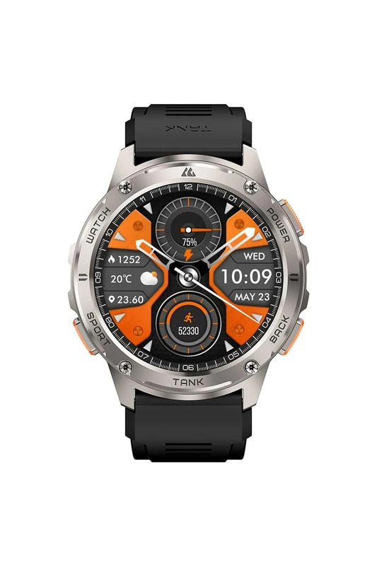 KOSPET 07000014000 Smartwatch T3, 1.43" AMOLED, waterproof Silver - Image 1