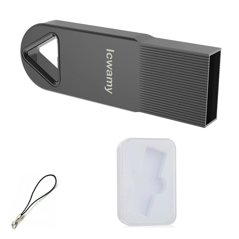 lcwamy 8GB Memory Stick 10 Pack USB Stick USB2.0 Flash Drive 8GB Bulk Flash Drives Pack USB Drives 10 Pack