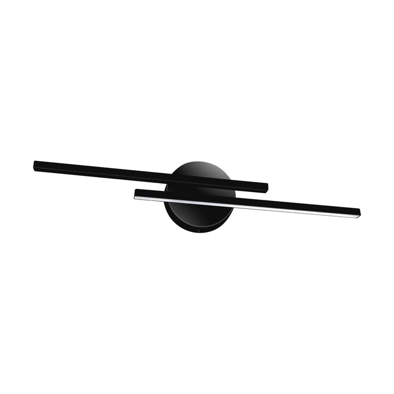 WatioWave Decorative LED Wall Light 2x7W IP44 4000K 710Lm 550mm Black GRACJA