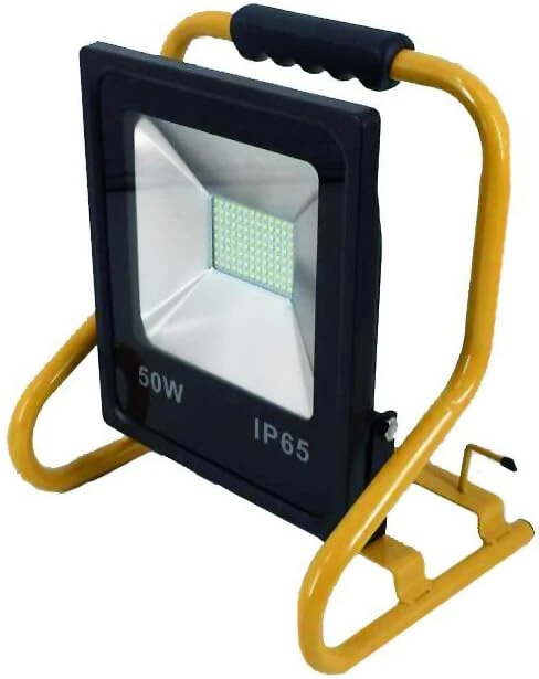 Mobile LED Projector 50W 6000K IP65, Ideal for Outdoor Lighting and Outdoor Events. - Image 1