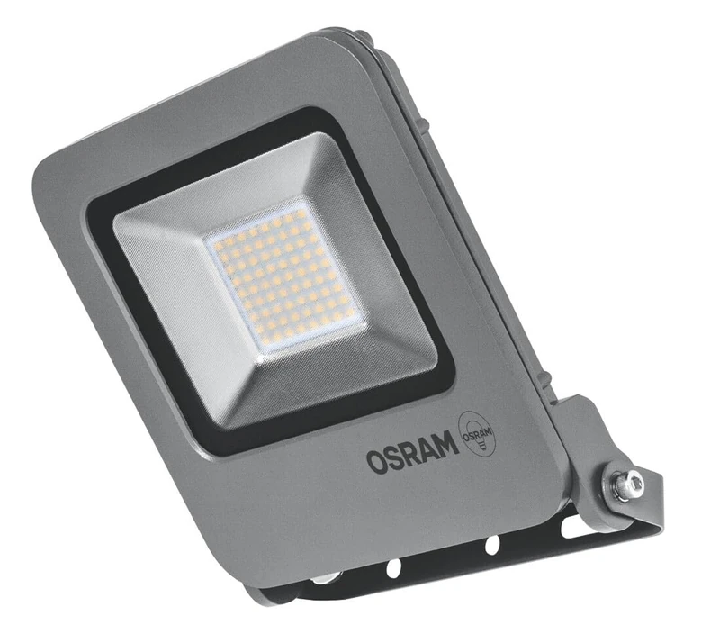 WatioWave Outdoor LED Projector 50W 3000K IP65 Grey - Image 1