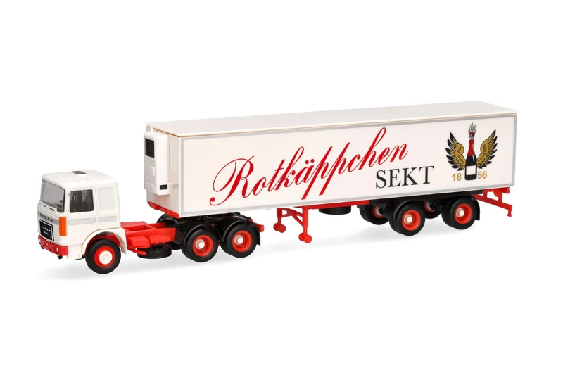 Herpa Roman Diesel 6x4 Refrigerated Semi-Trailer - 1:87 Scale