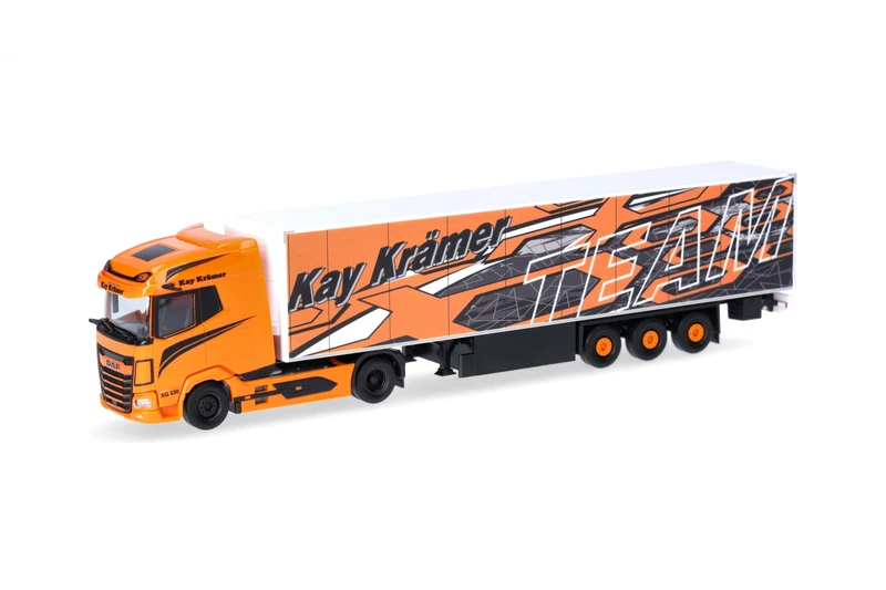 Herpa 317634 DAF XG+ Refrigerated Semi-Trailer - 1:87 Scale
