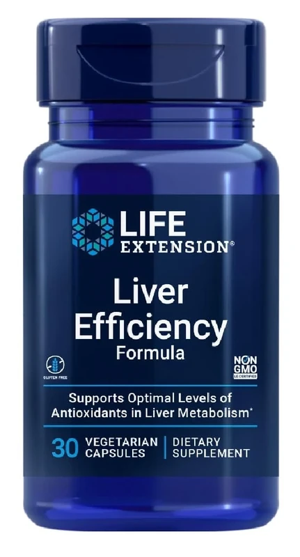 Life Extensions Life Extension - Liver Efficiency Formula | Optimal Support for Liver Health and detoxification - 30 Capsules