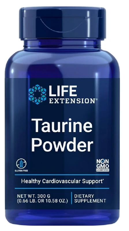 Life Extensions Life Extension - Taurine Powder | Pure Taurine Powder for Energy and Well-Being - 300g