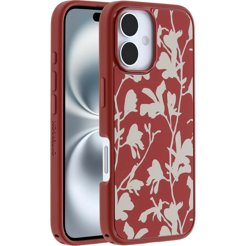 OtterBox Symmetry Series MagSafe Case for iPhone 16, Shockproof, Drop Proof, Protective Thin Case, 3X Tested to Military Standard, Autumn Rust