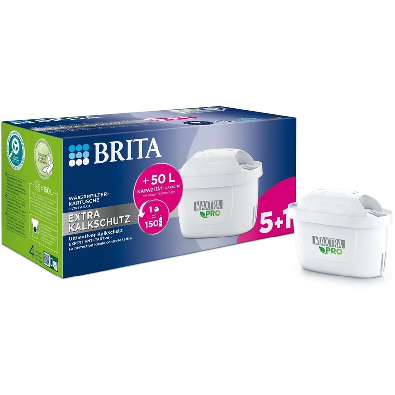 Brita Maxtra Pro Extra Limescale Pack 5 + 1