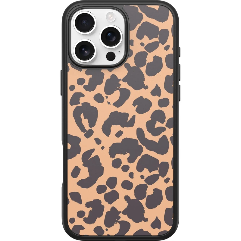 OtterBox Symmetry MagSafe Case for iPhone 16 Pro Max, Animal Print