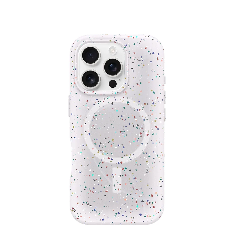 OtterBox Symmetry Series Core for MagSafe Case for iPhone 16 Pro, Shockproof, Drop Proof, Ultra-Slim, Protective Case, 3x Tested to Military Standard, White