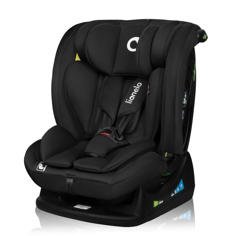 LIONELO Car Seat IZZY I-Size for Baby 40–150 cm (birth-12yo) Universal fit with Seat Belt Installation, Rear & Forward Facing, Memory Foam Headrest 13-Position Adjustable Headrest 3 Recline Positions - Image 1