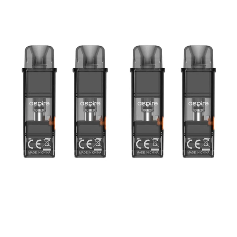 4 x Gotek X Pods 0.8ohm for Aspire gotek X Replacement Pods - No Nicotine (4 Pack 0.8ohm Small)