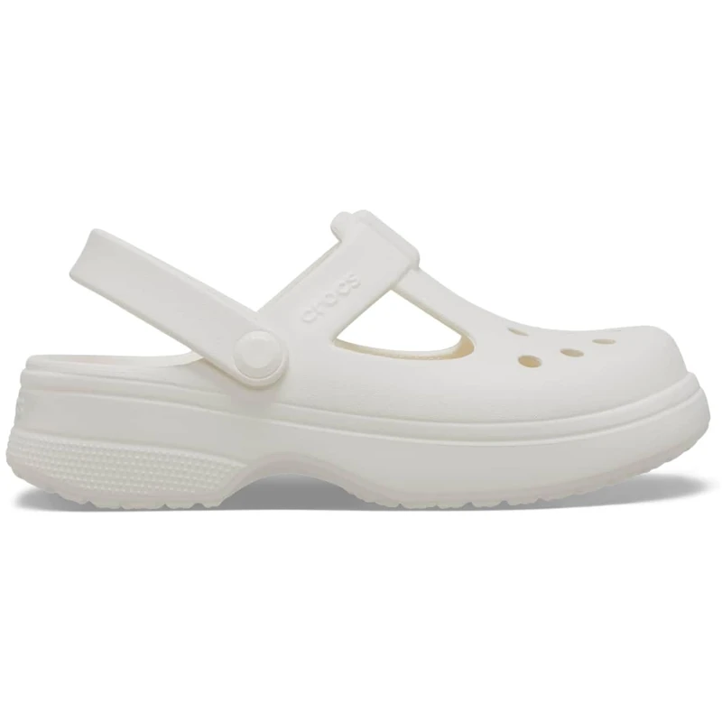 Crocs Kids Classic Mary Jane Clog - Chalk - Size 13 UK - Image 1