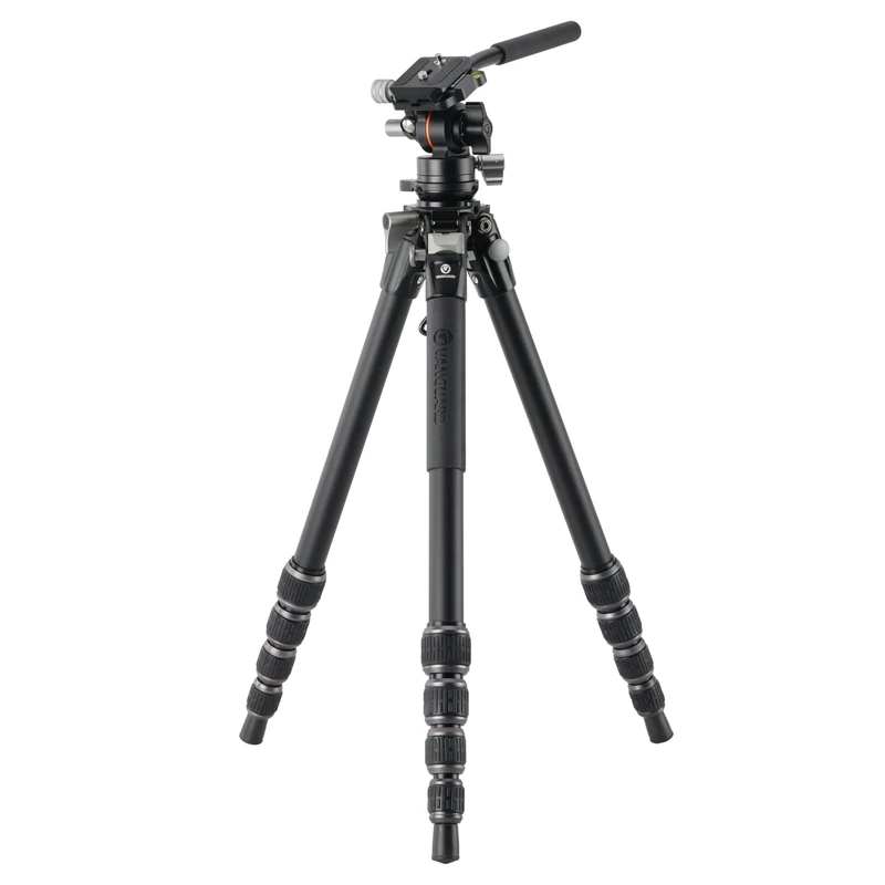 Vanguard Alta Pro 3VLT 235AV Levelling Aluminium Travel Tripod With PV-12 Video Head - 5kg Capacity