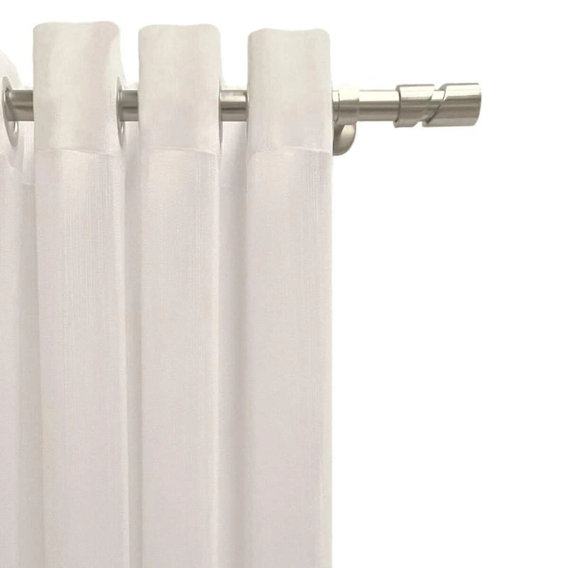 Alexandra House Living Lisbon Curtain White 300 x 270 x 1 cm Translucent - Image 1