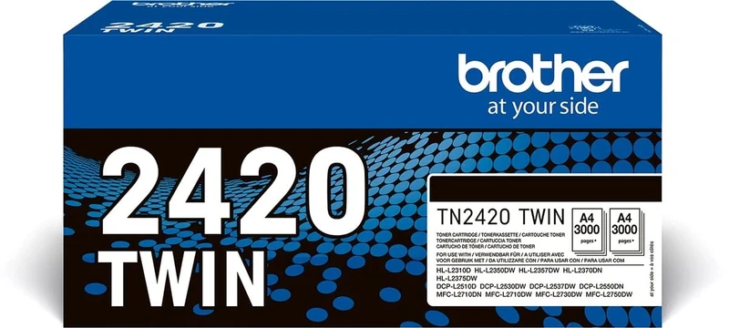 Brother HLL2310D 2350DW 2370DN 2375DW MFCL2710DW 2730DW 2750DW Black Toner (Pack of 2)
