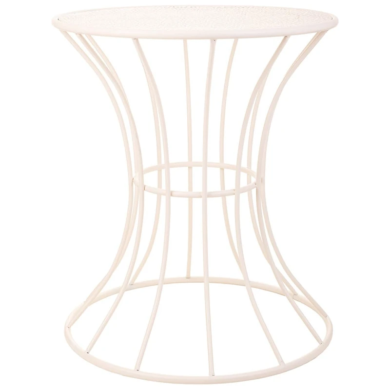 Alexandra House Living Side Table White Iron 20 x 50 x 21 cm - Image 1
