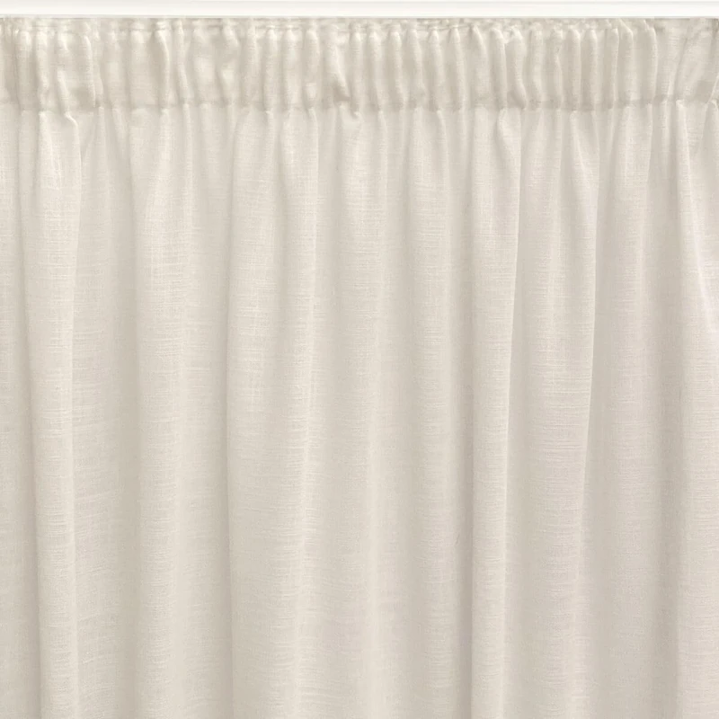 Alexandra House Living Curtain Jade Natural 200 x 270 x 1 cm Translucent