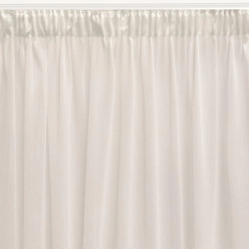 Alexandra House Living Lisbon Curtain White 400 x 270 x 1 cm Translucent D1626175 - EAN: 8435767266000