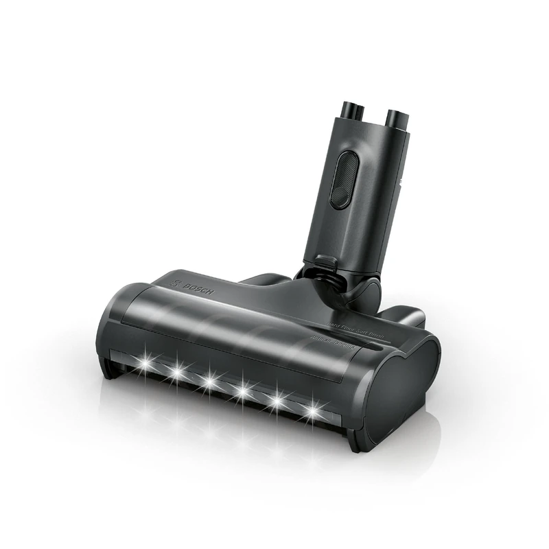 Bosch Hausgeräte Hartboden-Softdüse mit LED-Licht zu BHZUNGHF, Accessories for Unlimited Series 10 Cordless Vacuum Cleaner, Black