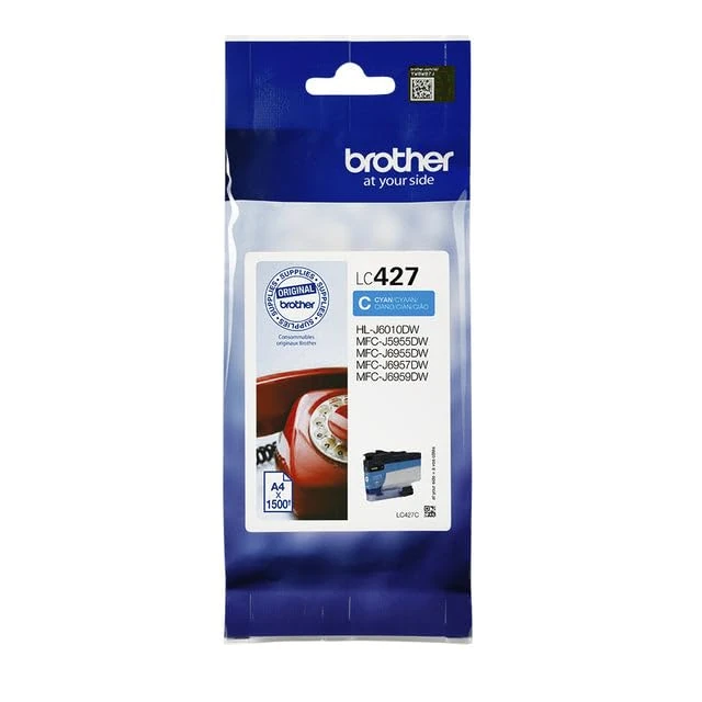 Brother Original Ink Cartridge MFCJ5955DW, MFCJ6955DW Cyan (Pack of 5)