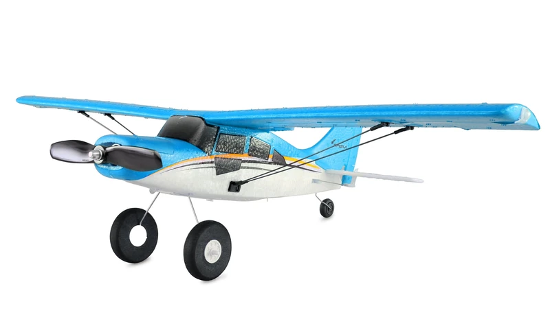 Amewi Maule M7 Brushless 4-Channel with Gyro 3D/6G RTF Blue Remote Control RC Aeroplane Aeroplane - Image 1