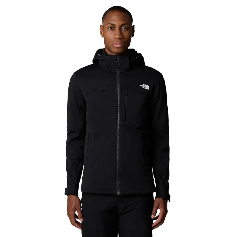 The North Face Men's Diablo Softshell Detachable Hood Softshell Jacket, Tnf Black/Tnf Black/Npf, M