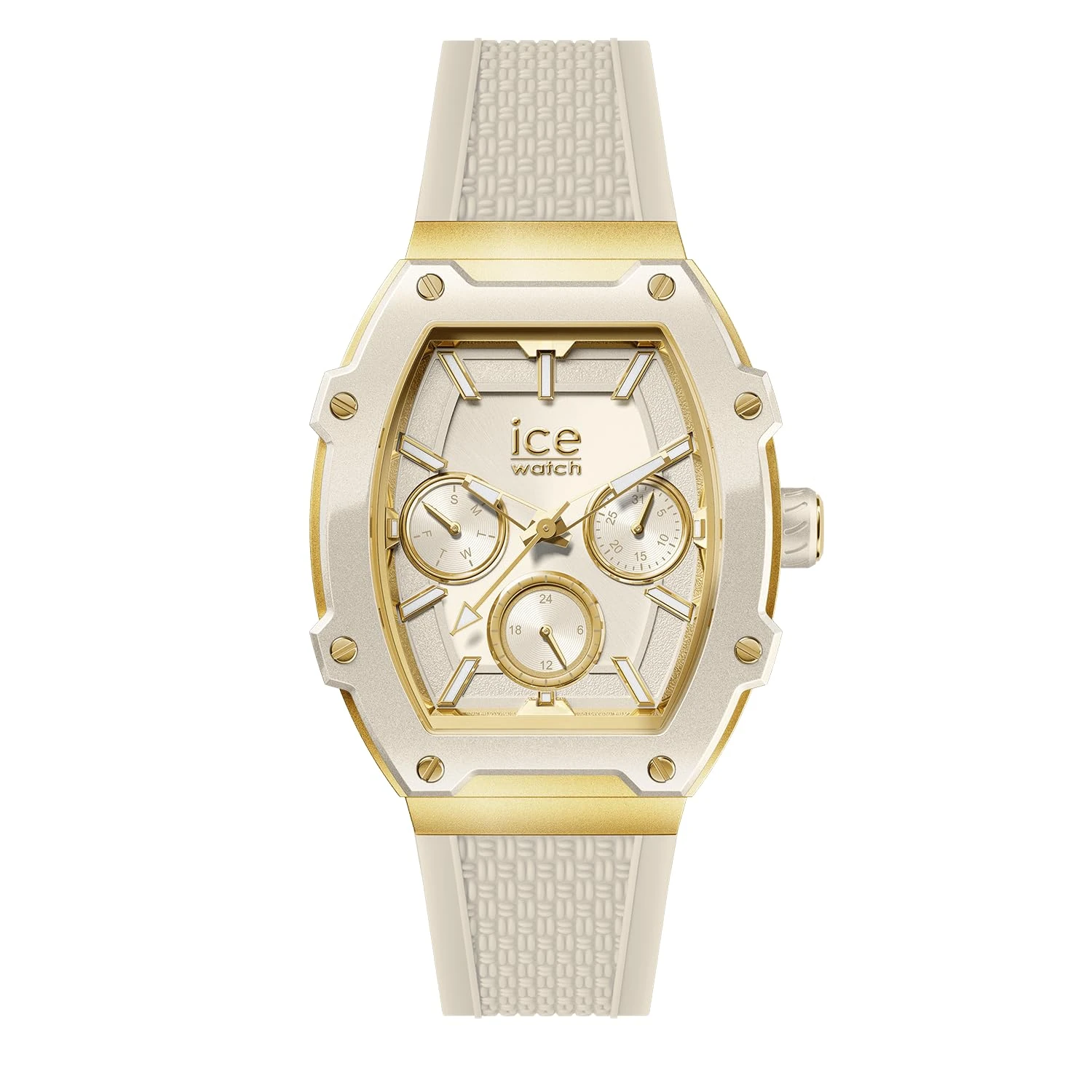 Ice-Watch - ICE boliday Almond skin Steel - Men's wristwatch with silicon strap - 023898 (Medium)