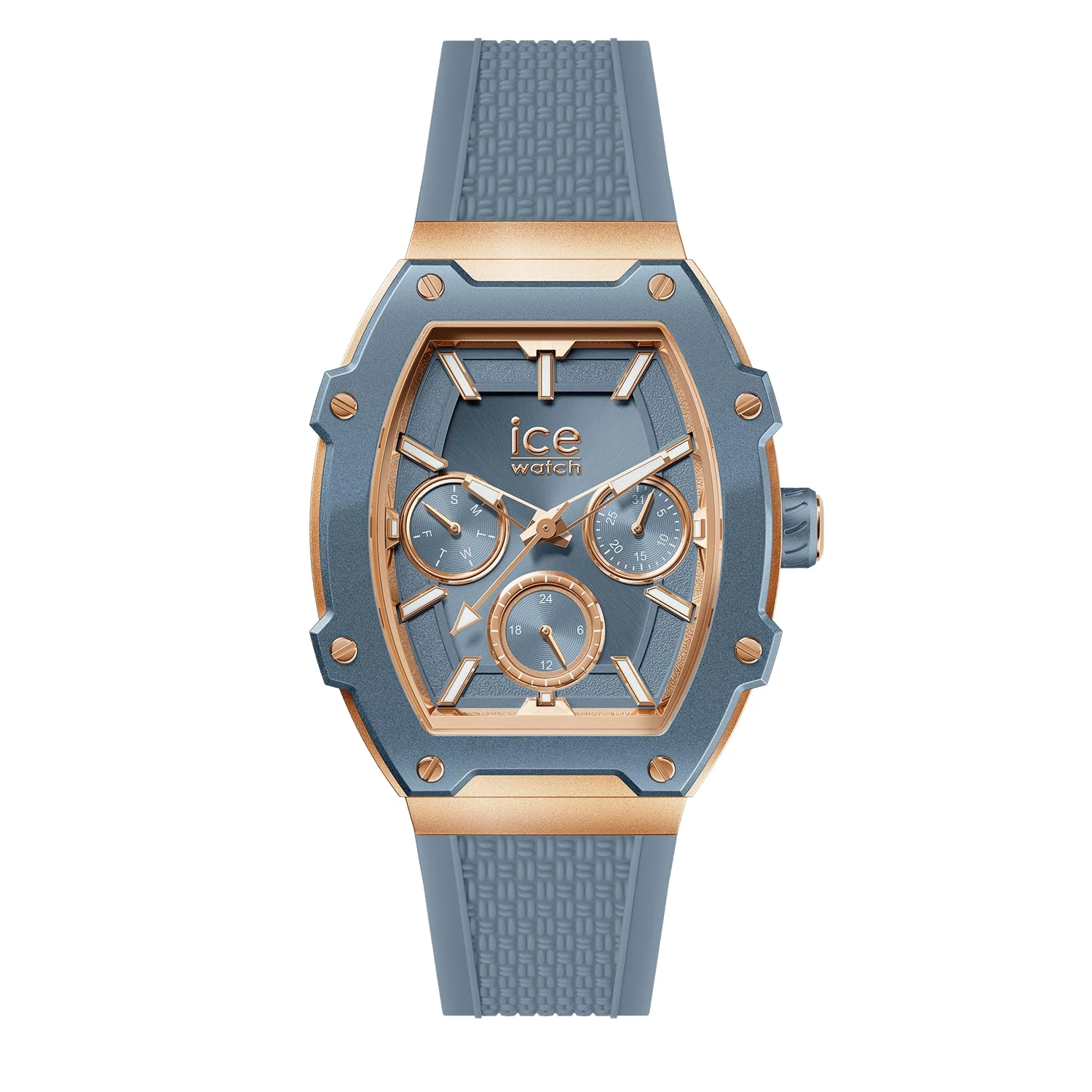 Ice-Watch - ICE boliday Horizon blue - Men's wristwatch with silicon strap - 023900 (Medium)