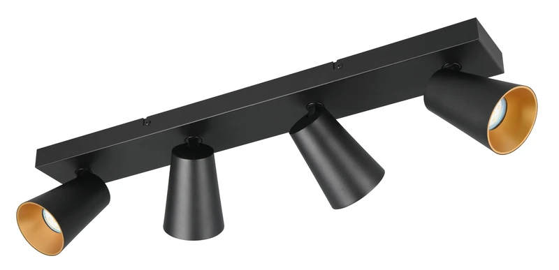 Trio Leuchten Sharp 817100432 Wall Spotlight - Matt Black