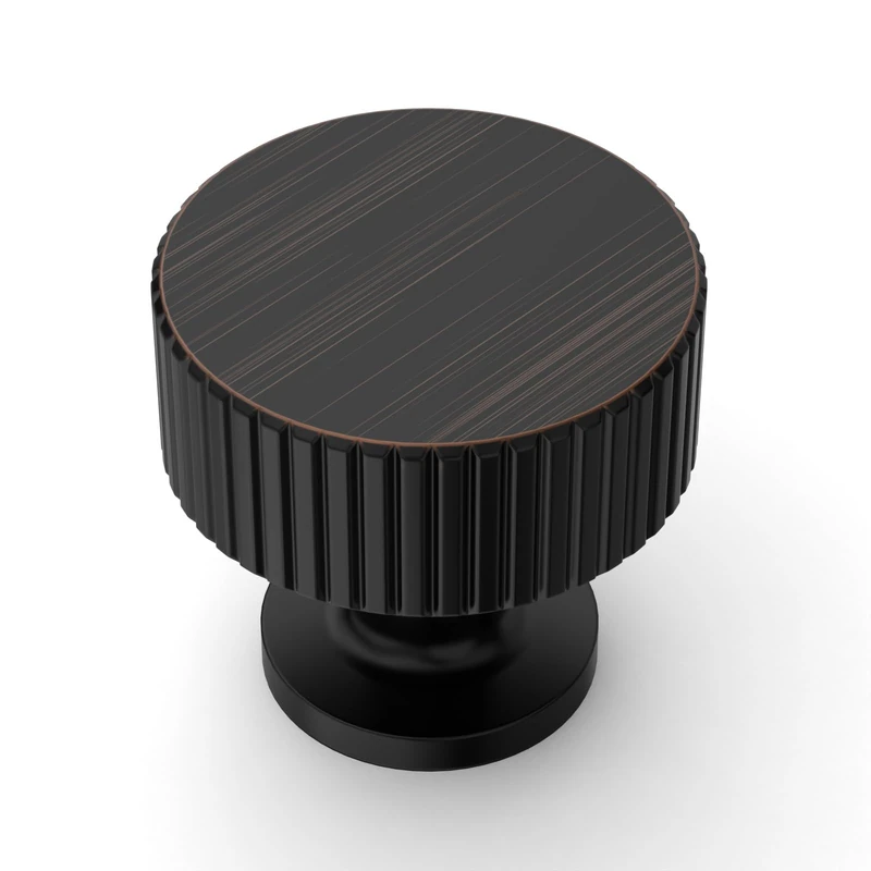 Asidrama 30 Pack Oil Rubbed Bronze Kitchen Cabinet Knobs Drawer Cabinet Hardware Zinc Knobs for Dresser Drawers