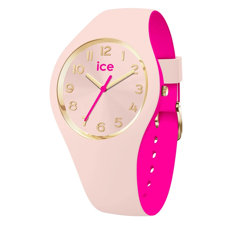 Ice-Watch - ICE duo chic Pink duo - Women's wristwatch with silicon strap - 023275 (Small)