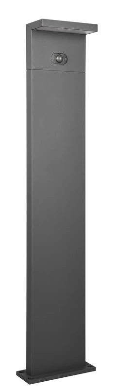 TRIO Leuchten LED BLYDE 453569142 Outdoor Driveway Light, Anthracite Die-Cast Aluminium, 5 Watt LED, Solar/Mains Hybrid Operation