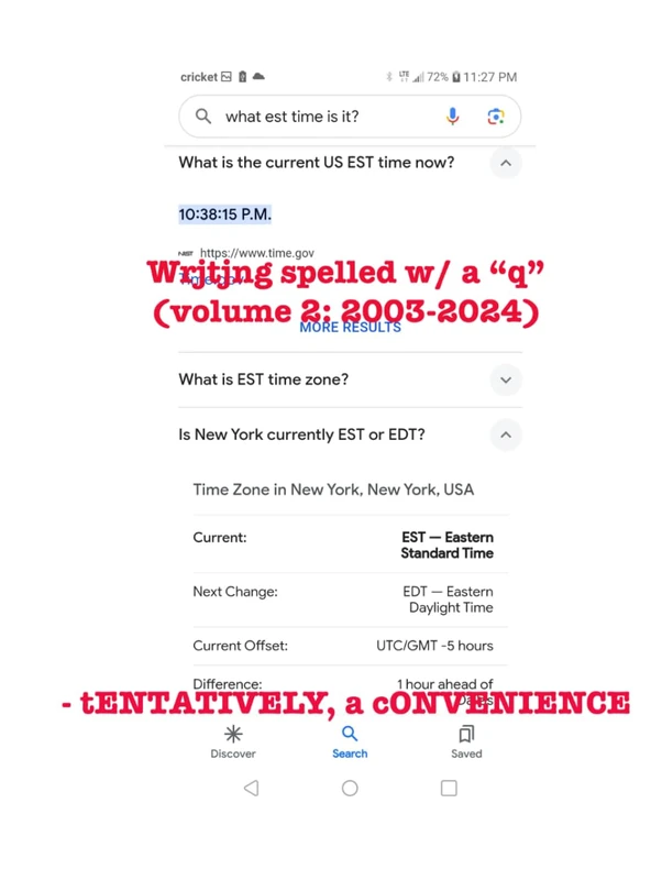 Wrjtjng spelled w/ a "q": (volume 2: 2003-2024) - Image 1
