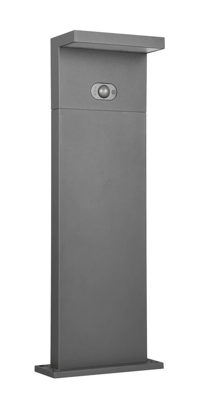 Trio Leuchten LED Outdoor Pathway Lighting BLYDE 553569142, die-cast Aluminium, Anthracite, LED 5 Watt, Solar/Mains Hybrid Operation