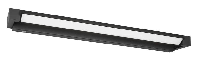 Trio Leuchten LED Bathroom Wall Light Fabrizio 284779132, Aluminium Matt Black, 15.5 Watt LED, Light Colour Adjustable, Dimmable