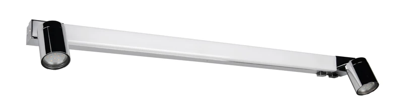 Trio Leuchten LED Enrico 281479306 Bathroom Light, Chromed Metal, 9 Watt LED, excl. 2X GU10, Light Colour Adjustable