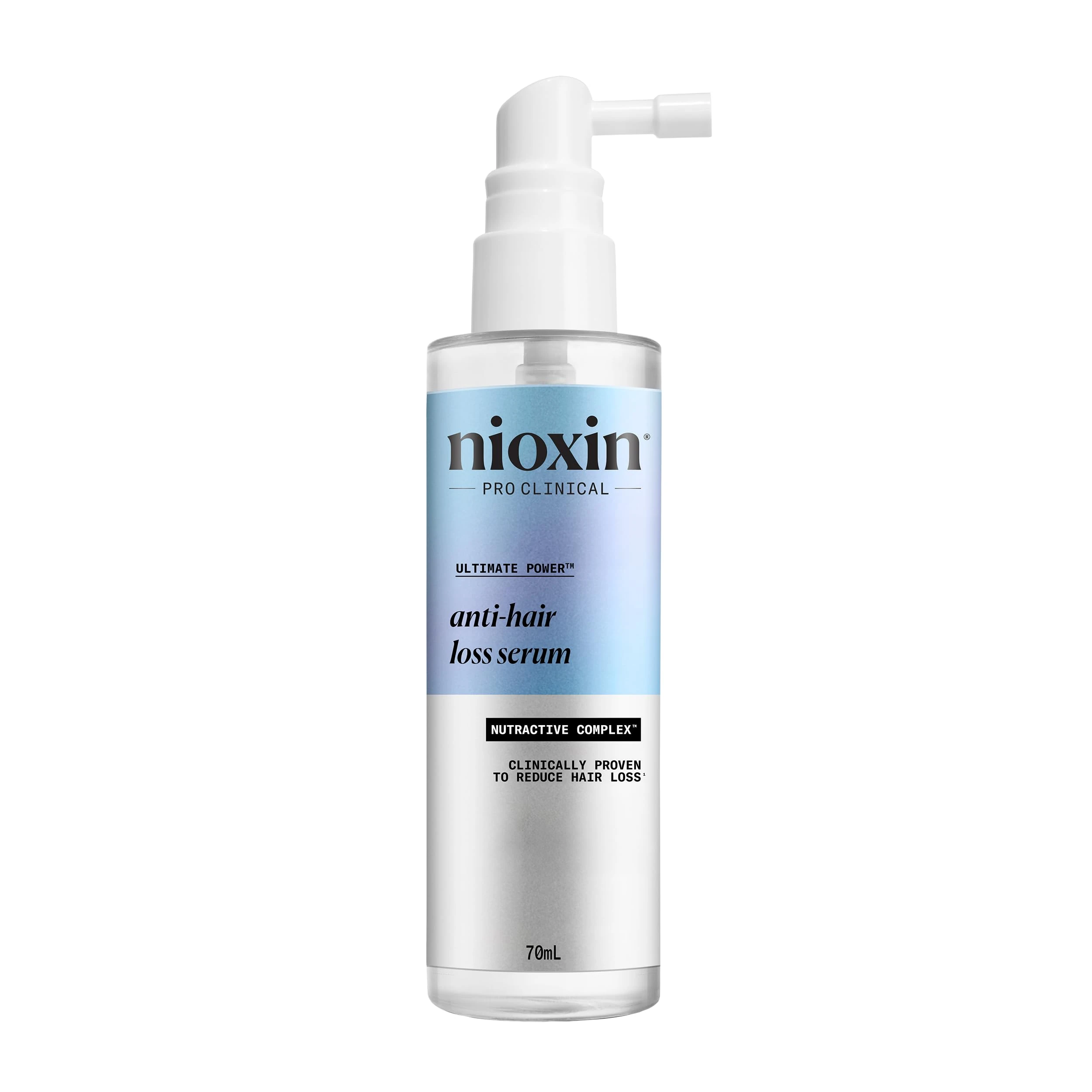 Nioxin Professional Anti-Hair Loss Leave-On Scalp Treatment - Hair Growth Serum for Thinning Hair with Caffeine & Niacinamide (70ml)