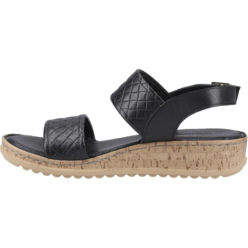 Hush Puppies Women's Ebony Woven, Black, 7 UK
