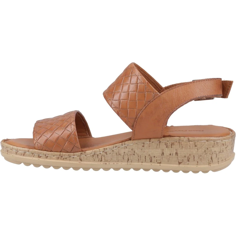 Hush Puppies Women's Ebony Woven, Tan, 7 UK
