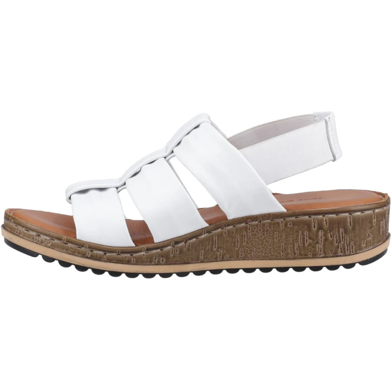 Hush Puppies Women's Eden Gladiator, White, 6 UK