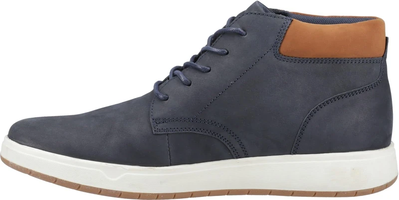 Hush Puppies Male Bronko Chukka Boot, Navy, 11