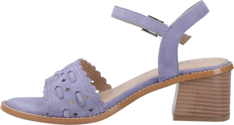 Hush Puppies Women's Lacie Heeled Sandal, Blue, 7 UK