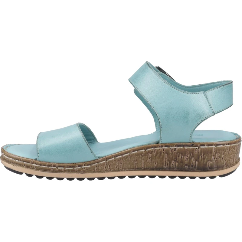 Hush Puppies, Female, Ellie Sandal, Aqua, 3 - Image 1