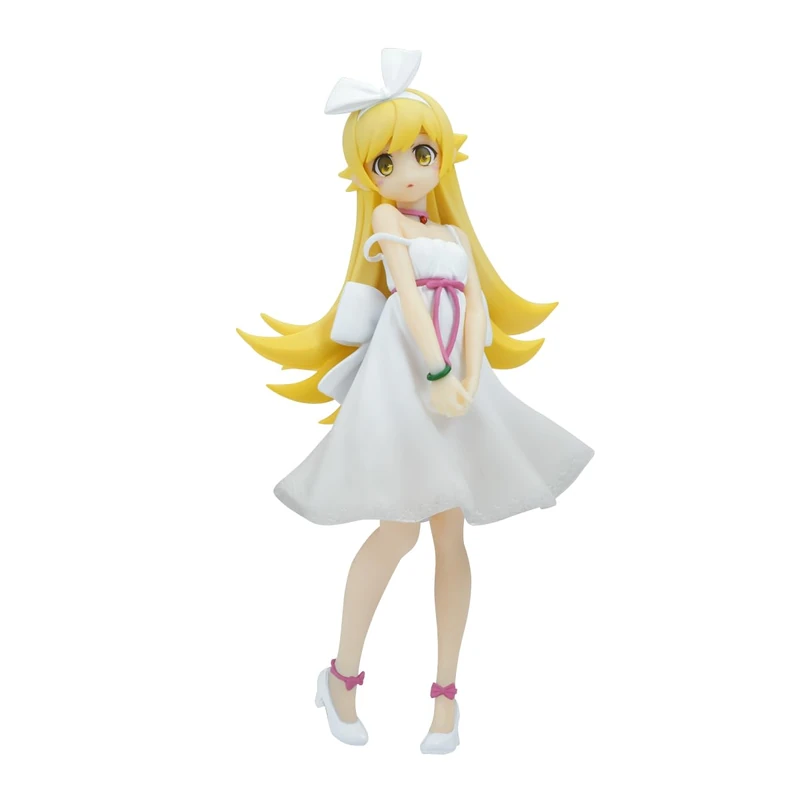 Banpresto Shinobu Oshino Nisioisin 'Monogatari Series' Mirrored Collectible Figure, Material Another Colour, 20 cm, Multi-Colour, Ideal for Anime Fans