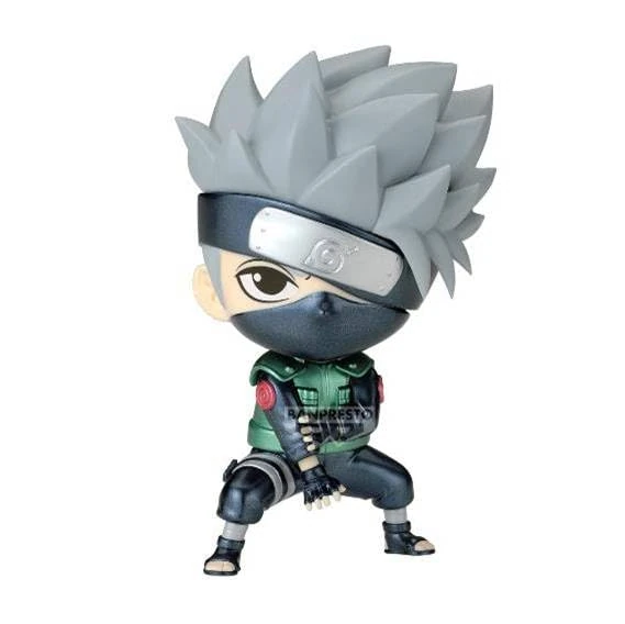 Banpresto Kakashi Hatake Naruto Shippuden Collectible Action Figure - Repoprize (Uchiha Sasuke & Hatake Kakashi), 10 cm - BP28553P Multicolor, Optimal for Anime Fans