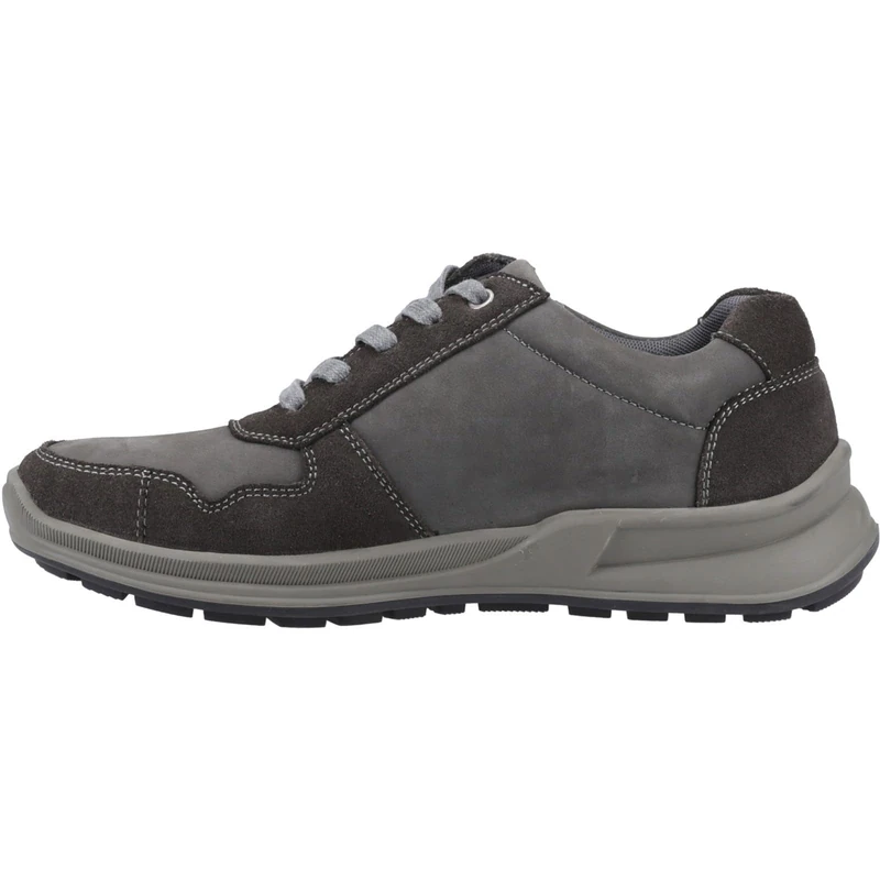 Hush Puppies Men's Alexander Lace Up, Grey, 8 UK
