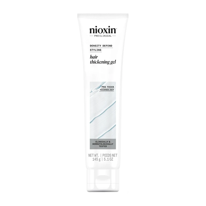 Nioxin Density Defend Hair Thickening Gel - Thickening Hair Treatment For Volumising Hair - with Peppermint Oil (140ml)