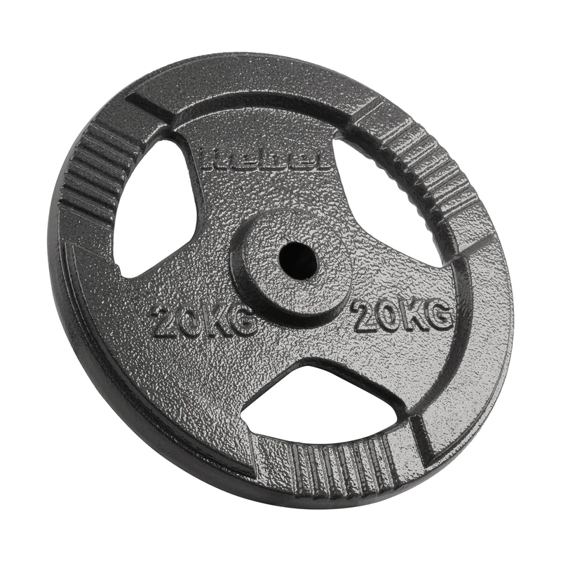 Rebel Load Cast Iron 20kg Hole 31mm Plate with Handles RBA-2137