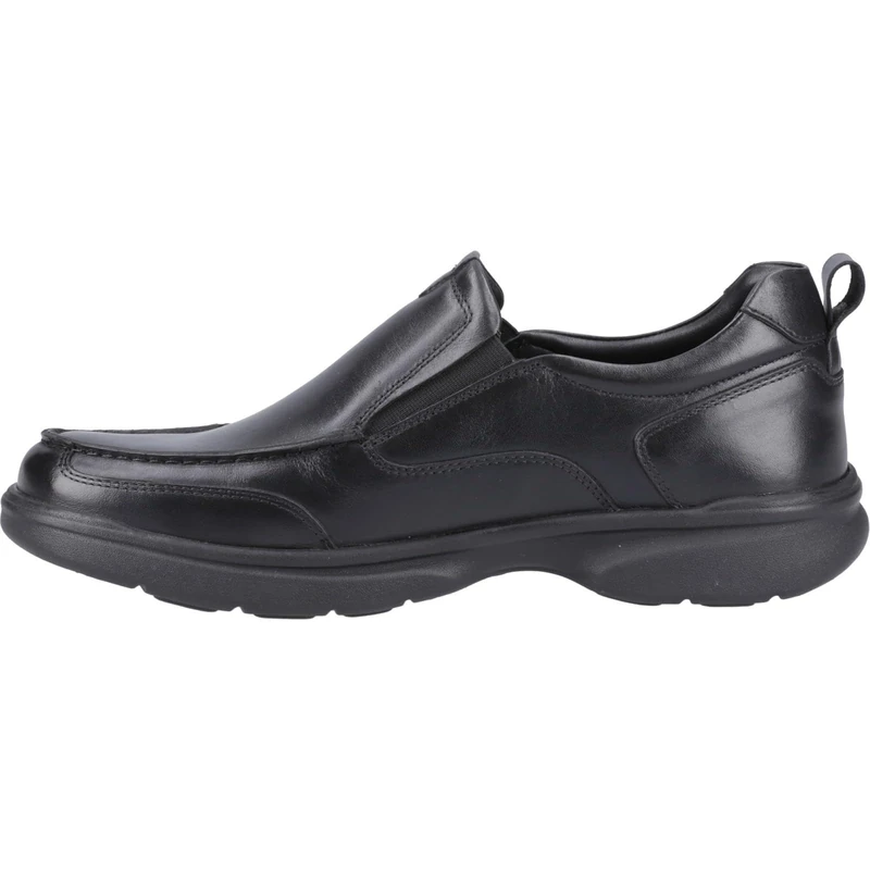 Hush Puppies Male Harold Slip On, Black,10