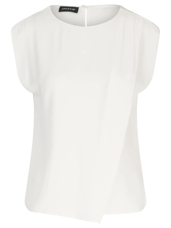 APART Fashion Women's Bluse Blouse, Cream, 18